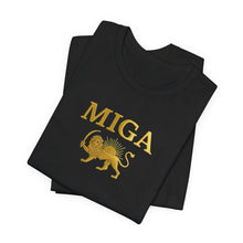 MIGA Lion & Sun Iran Pahlavi Unisex T-Shirt – Make Iran Great Again