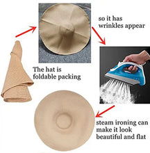 XXL Oversized Wide Brim Sun Hat – Foldable, Travel-Friendly, 10+ Colors
