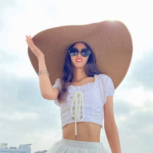 XXL Oversized Wide Brim Sun Hat – Foldable, Travel-Friendly, 10+ Colors