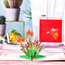 3D Pop-Up Flower Greeting Card – Floral Surprise Card for Birthday, Mother’s Day, Wedding & Anniversary