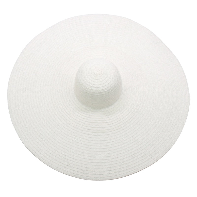 XXL Oversized Wide Brim Sun Hat – Foldable, Travel-Friendly, 10+ Colors