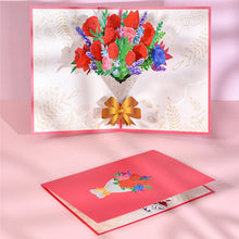 3D Pop-Up Flower Greeting Card – Floral Surprise Card for Birthday, Mother’s Day, Wedding & Anniversary