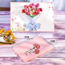 3D Pop-Up Flower Greeting Card – Floral Surprise Card for Birthday, Mother’s Day, Wedding & Anniversary