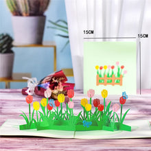 3D Pop-Up Flower Greeting Card – Floral Surprise Card for Birthday, Mother’s Day, Wedding & Anniversary