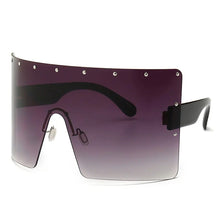 Designer's Inspired Oversized Shield Sunglasses UV400 Shilla