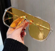 Oversized Clear Fashion Sunglasses UV400