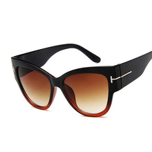 Designer's Inspired Oversized Cat Eye Sunglasses UV400