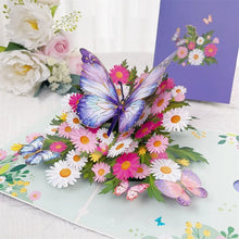 3D Butterfly Pop Up Greeting Card – Flowers, Valentine’s, Mom, Anniversary, Birthday