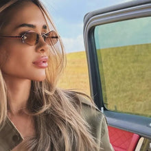 Designer Inspired Stylish Metal Sunglasses - Branda