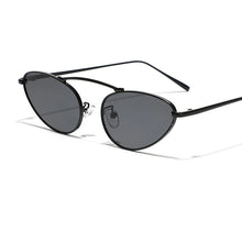 Designer Inspired Small Oval Cat Eye Sunglasses - Bella