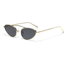 Designer Inspired Small Oval Cat Eye Sunglasses - Bella