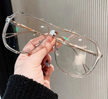 Oversized Clear Fashion Sunglasses UV400