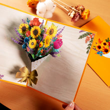 3D Pop-Up Flower Greeting Card – Floral Surprise Card for Birthday, Mother’s Day, Wedding & Anniversary