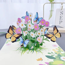 3D Butterfly Pop Up Greeting Card – Flowers, Valentine’s, Mom, Anniversary, Birthday