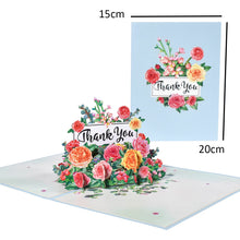 3D Pop-Up Flower Greeting Card – Floral Surprise Card for Birthday, Mother’s Day, Wedding & Anniversary