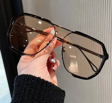 Oversized Clear Fashion Sunglasses UV400