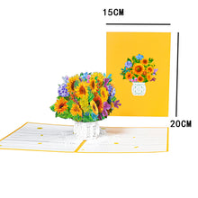 3D Pop-Up Flower Greeting Card – Floral Surprise Card for Birthday, Mother’s Day, Wedding & Anniversary