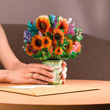 3D Pop-Up Flower Greeting Card – Floral Surprise Card for Birthday, Mother’s Day, Wedding & Anniversary
