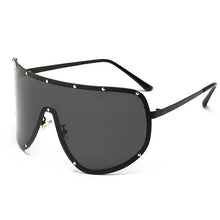 Celebrity Style Oversized Shield Sunglasses HD Polarized UV400 - Solara