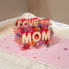 Paper Love 3D Pop Up Love You Mom Card – Mother’s Day, All Occasion