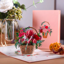 3D Pop-Up Flower Greeting Card – Floral Surprise Card for Birthday, Mother’s Day, Wedding & Anniversary
