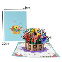 3D Pop-Up Flower Greeting Card – Floral Surprise Card for Birthday, Mother’s Day, Wedding & Anniversary
