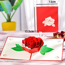 3D Pop-Up Flower Greeting Card – Floral Surprise Card for Birthday, Mother’s Day, Wedding & Anniversary