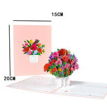 3D Pop-Up Flower Greeting Card – Floral Surprise Card for Birthday, Mother’s Day, Wedding & Anniversary