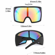 XXX large Oversized Celebrity Sheild Fashion Sunglasses UV400