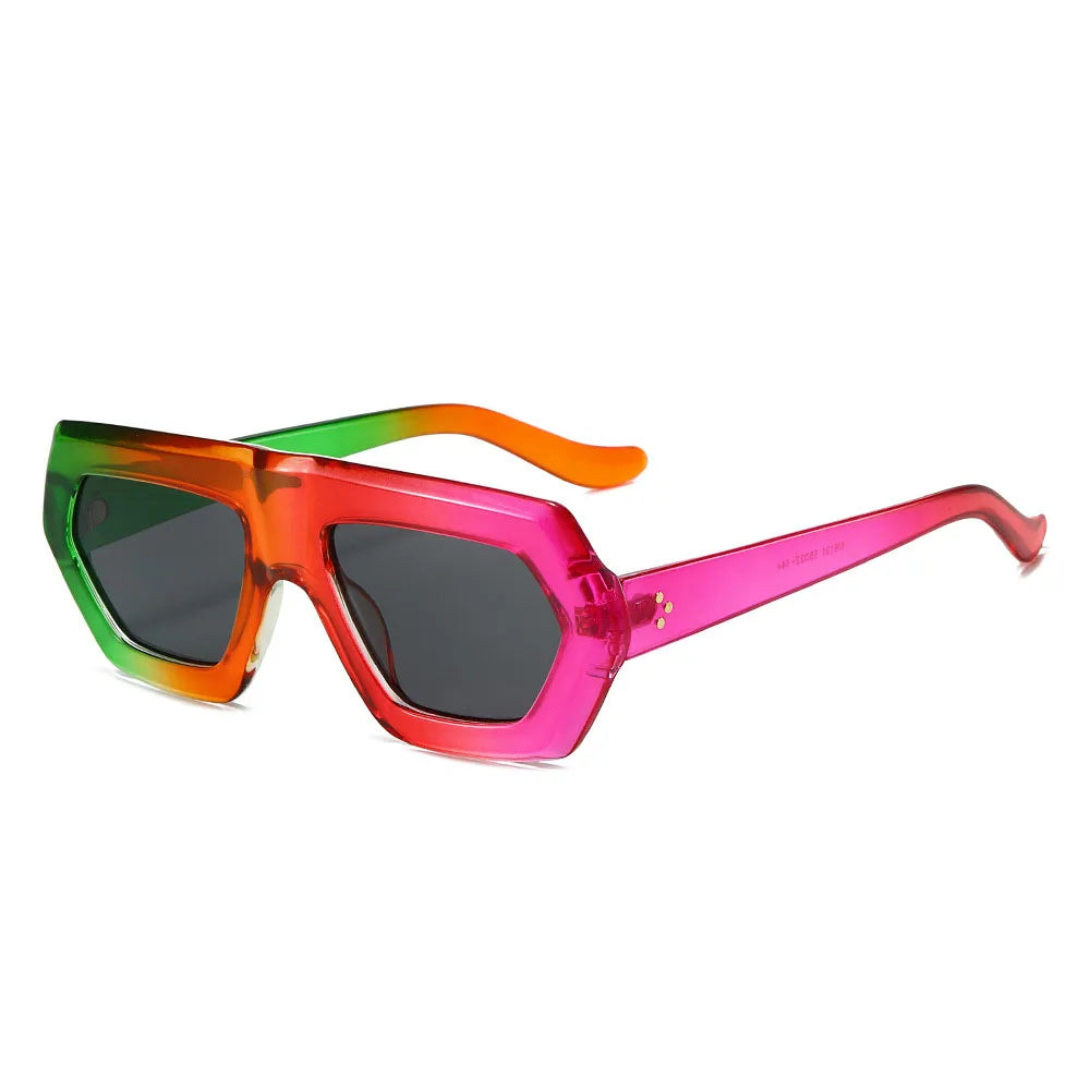 Geometric Unique Fashion Sunglasses UV400 - NovaEdge