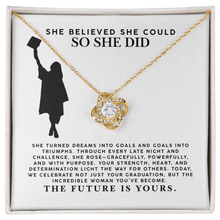 she believed she could so she did - Graduation Gift for Girl – Jewelry for Her