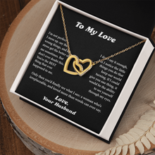 To My Love Interlocking Hearts Necklace