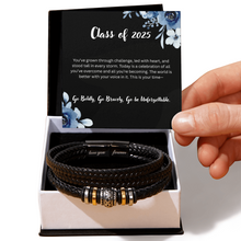 Class of 2025 -- Love for Ever Bracelet - Men's Graduation Gift