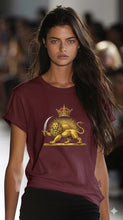 Iran Crown Lion & Sun Pahlavi Unisex T-Shirt | Persian Crown Symbol Tee
